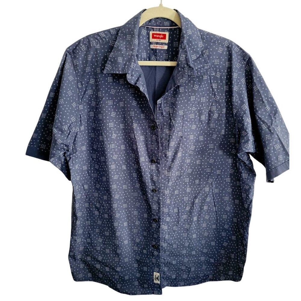 Men's Comfort Half Sleeve Shirt Size L - Picture 1 of 9